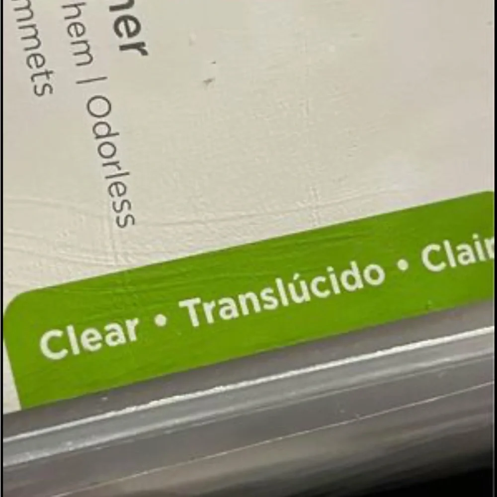 🌺 Kenny Medium Weight clear shower liner  curtain. New